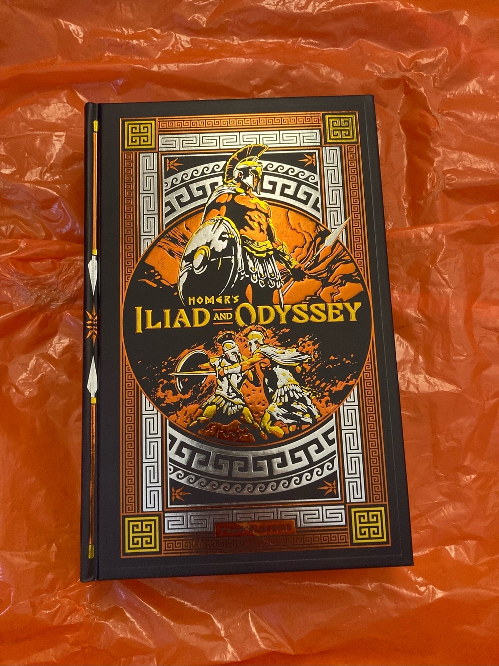 ILIAD AND THE ODYSSEY By Homer New Collectible Special Edition Hardcover Book